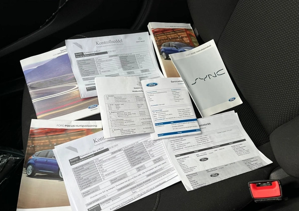 Ford Focus cena 28700 przebieg: 217830, rok produkcji 2014 z Sulechów małe 352